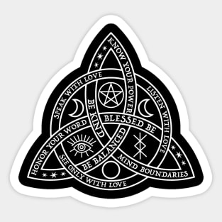 Good Witch Celtic Knot Sticker